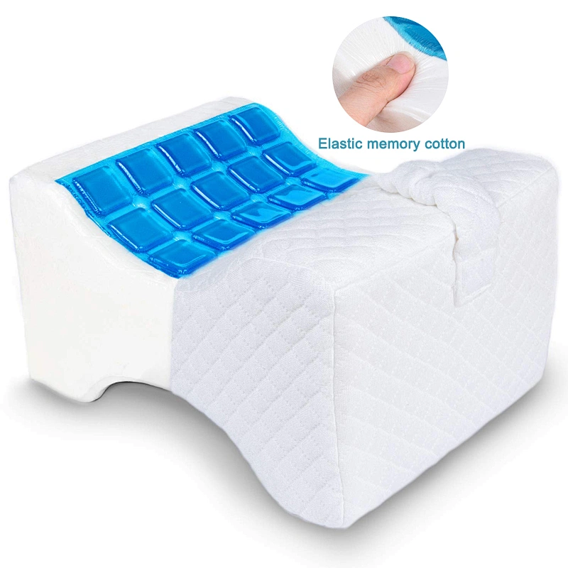 Healthy Orthopedic Memory Foam Knee Pillow With Cooling Gel Extensiosn Lashes Table Pillow Legs