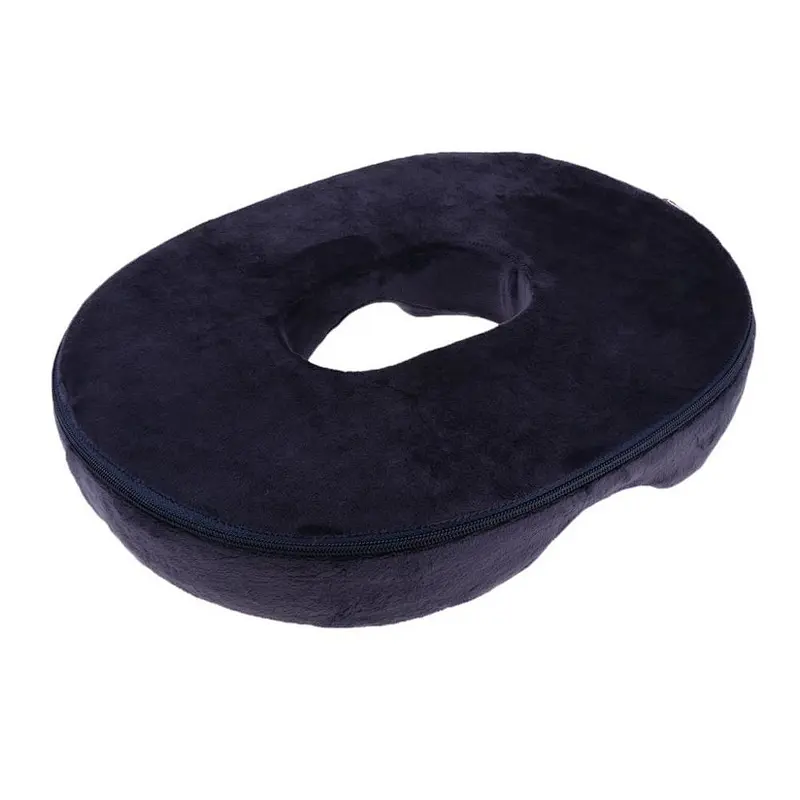 High Quality Ventilated Seat Sores Sciatica Memory Foam Donut Seat Cushion