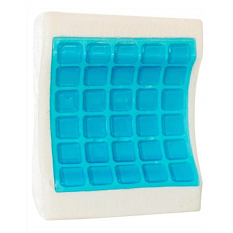 Memory Foam Orthopedic Cool Gel Knee Pillow for Side Sleeper cooling