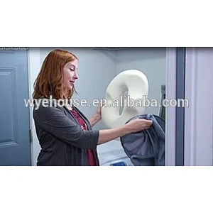 Breathable Memory Foam Donut Cushion Hemorrhoid Treatment Donut Tailbone Cushion with Ergonomic Design