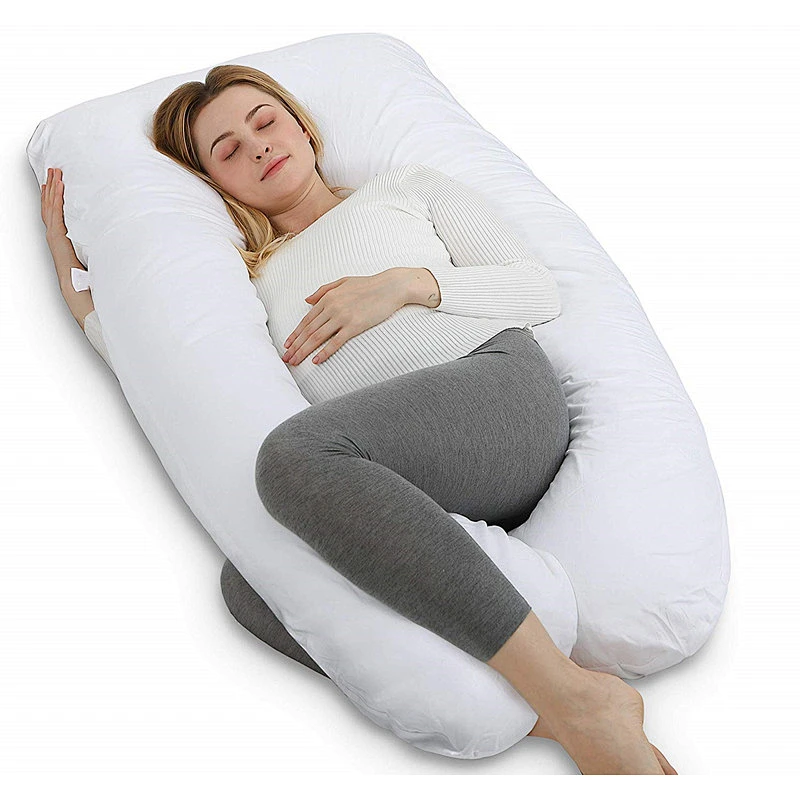 Boyfriend pillow, Velvet cover Multifunction full body sleeping pillow for pregnant women