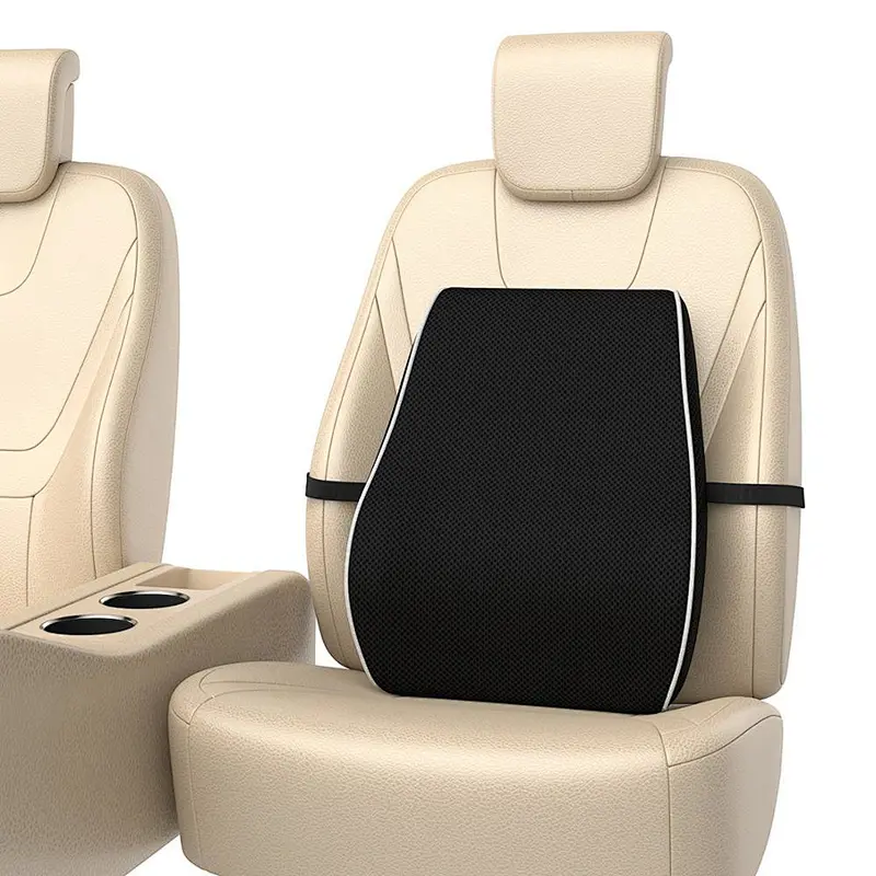 Most Comfort Ergonomic Big Size Memory Foam Car Seat Cushion to make long driving Coccyx, Lumbar, Back pain-free