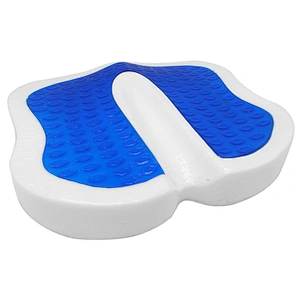 The cool gel cushion effectively provides hemorrhoid and prostatic cushioning protection and vehicle seat cushion.