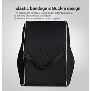 Most Comfort Ergonomic Big Size Memory Foam Car Seat Cushion to make long driving Coccyx, Lumbar, Back pain-free