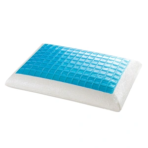 Cheap Wholesales Cool Gel Anti Dust Mite Viscoelastic Pure Cotton Fabric Memory Foam Bread Pillow