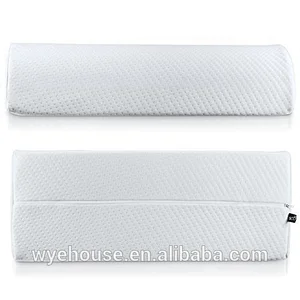 Back Pain Relief Half Moon Bolster or Foot Pillow in Providing Best Support for Sleeping on Side or Back