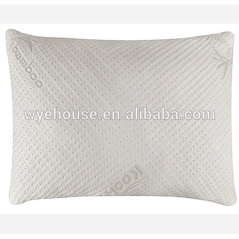 Ultra-Luxury Bamboo Shredded Memory Foam Pillow Combination With Adjustable Fit and Zipper