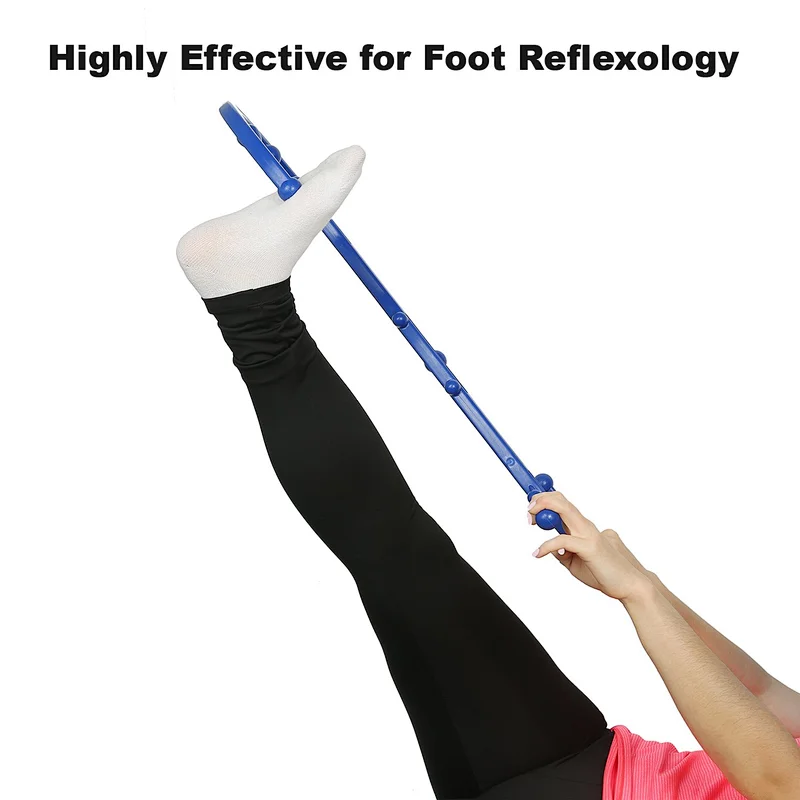 Lightweight and Portable Self-Massager, Back & Neck Self Massager Stick to Relieve Muscle Pain, Back Massager