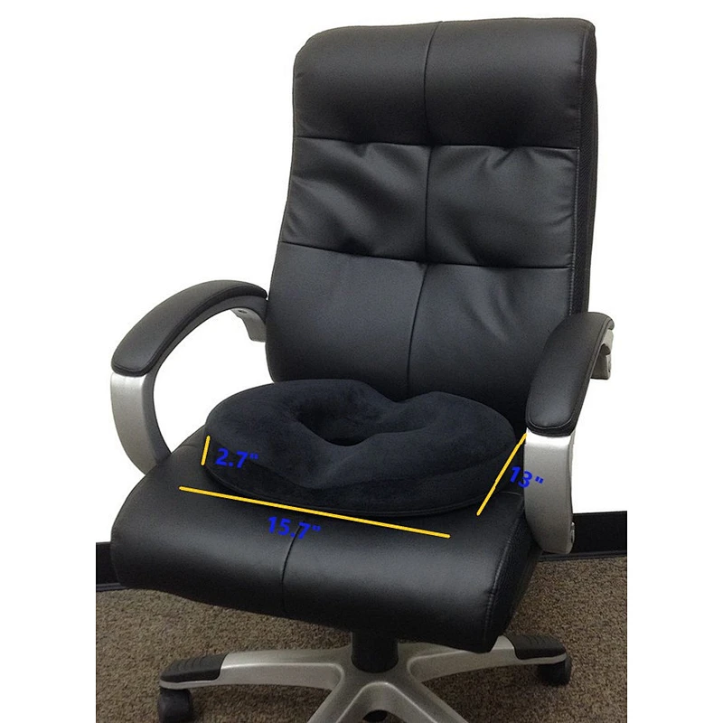 Cooling Gel Donut Seat Cushion Comfort Pillow for Hemorrhoids, Prostate, Pregnancy, Post Natal Pain Relief, Surgery