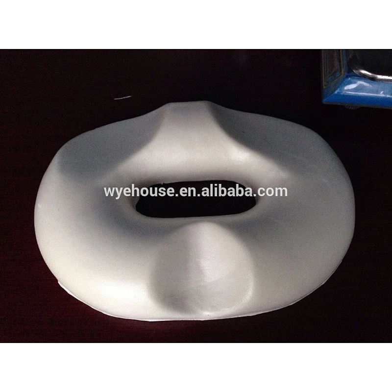 Wholesale Velvet Round Blood Circulation Silicone Memory Foam  Car Drivers Donut Seat Cushion