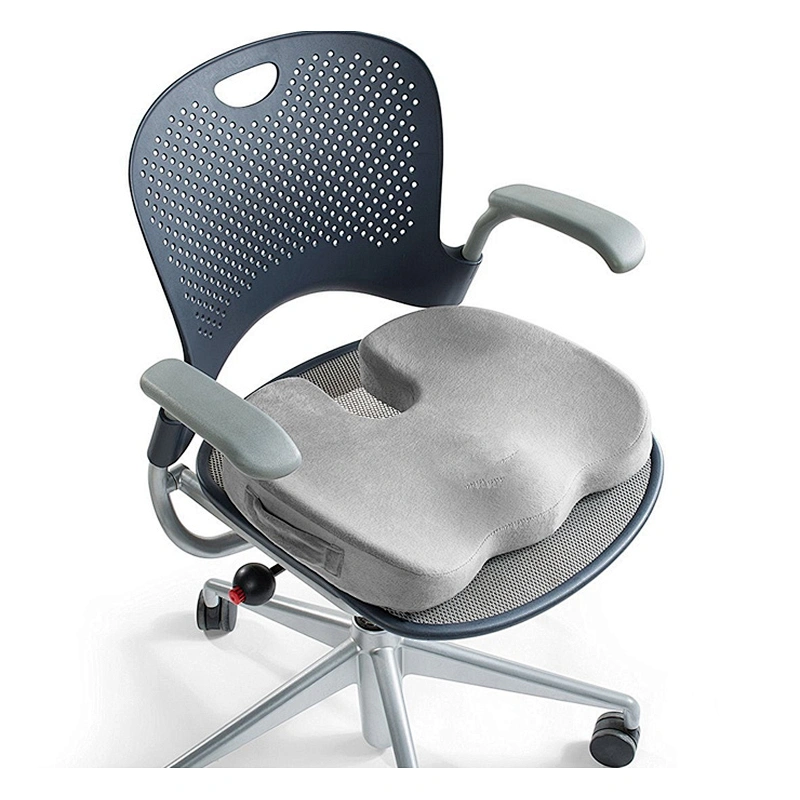 Premium Comfort Seat Cushion : Non-Slip Orthopedic 100% Memory Foam Coccyx Cushion for Tailbone Pain /Cushion for Office Chair