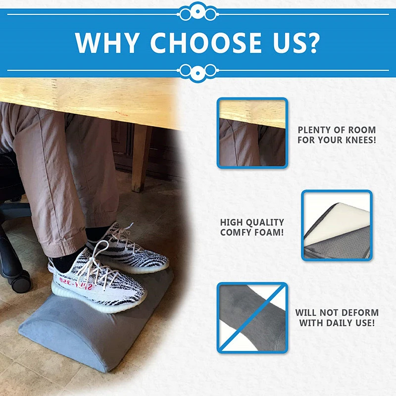 Foot Rest Stool Under Desk Office Accessories Onnew Foot Rest Cushion