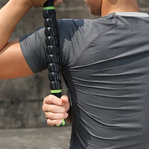 Wholesale Manual Handheld Muscle Roller back massage stick, exercise massage stick for adult