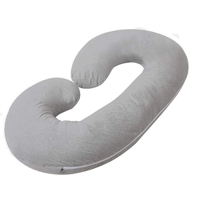 Coccyx Orthopedic Maternity & Nursing Support Cushion with Washable Cover---- Pregnancy Pillow C Shape