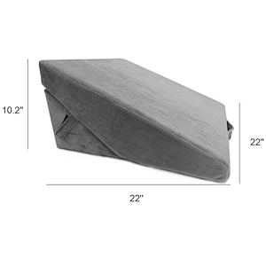 2020 Amazon Besting Selling Cot Wedge Pillow Memory Foam Triangle Sex Aid Wedge Pillow Reading Crib Wedge Pillow