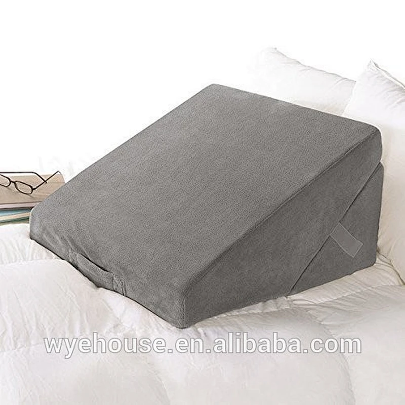 Triangle Shaped Adjustable  Sex Bed Wedge Cushion For Leg Eveluation Back Rest Pillow