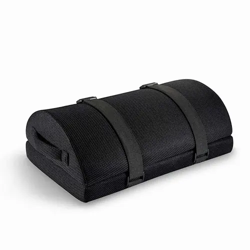 Adjustable Non-Slip Ergonomic Multifunctional Firm Memory Foam Half-Cylinde Foot Rest Cushion Pillow For Home and Office