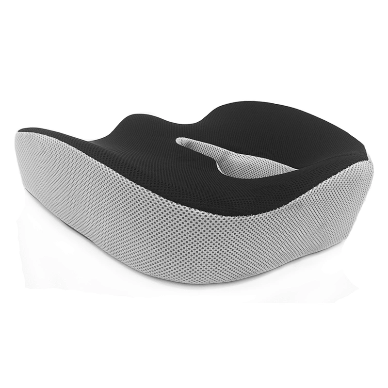 2020 new Wedge seat cushion and lumbar support memory foam car seat cushion ergonomic pillow