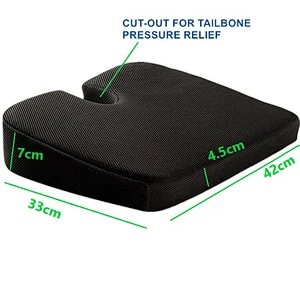 Truck Driver Cushion Adult Car Booster Sitting Seat Wedge Pillow Cushion