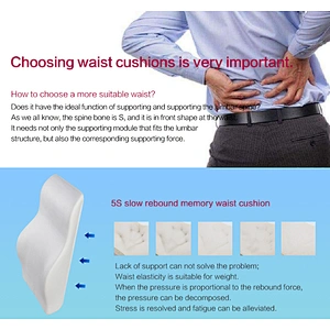 Most Comfort Ergonomic Big Size Memory Foam Car Seat Cushion to make long driving Coccyx, Lumbar, Back pain-free