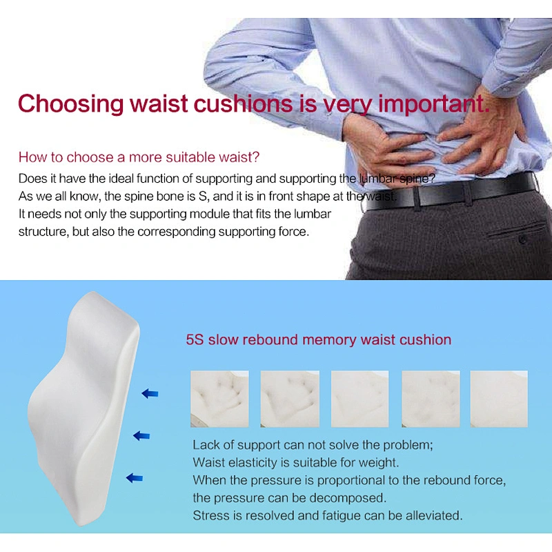 Most Comfort Ergonomic Big Size Memory Foam Car Seat Cushion to make long driving Coccyx, Lumbar, Back pain-free