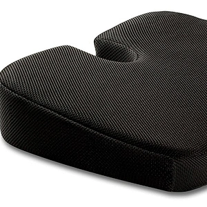 2019 Relieve Fatigue Coccyx Pain Alleviate Memory Foam Ergonomic Seat Cushion