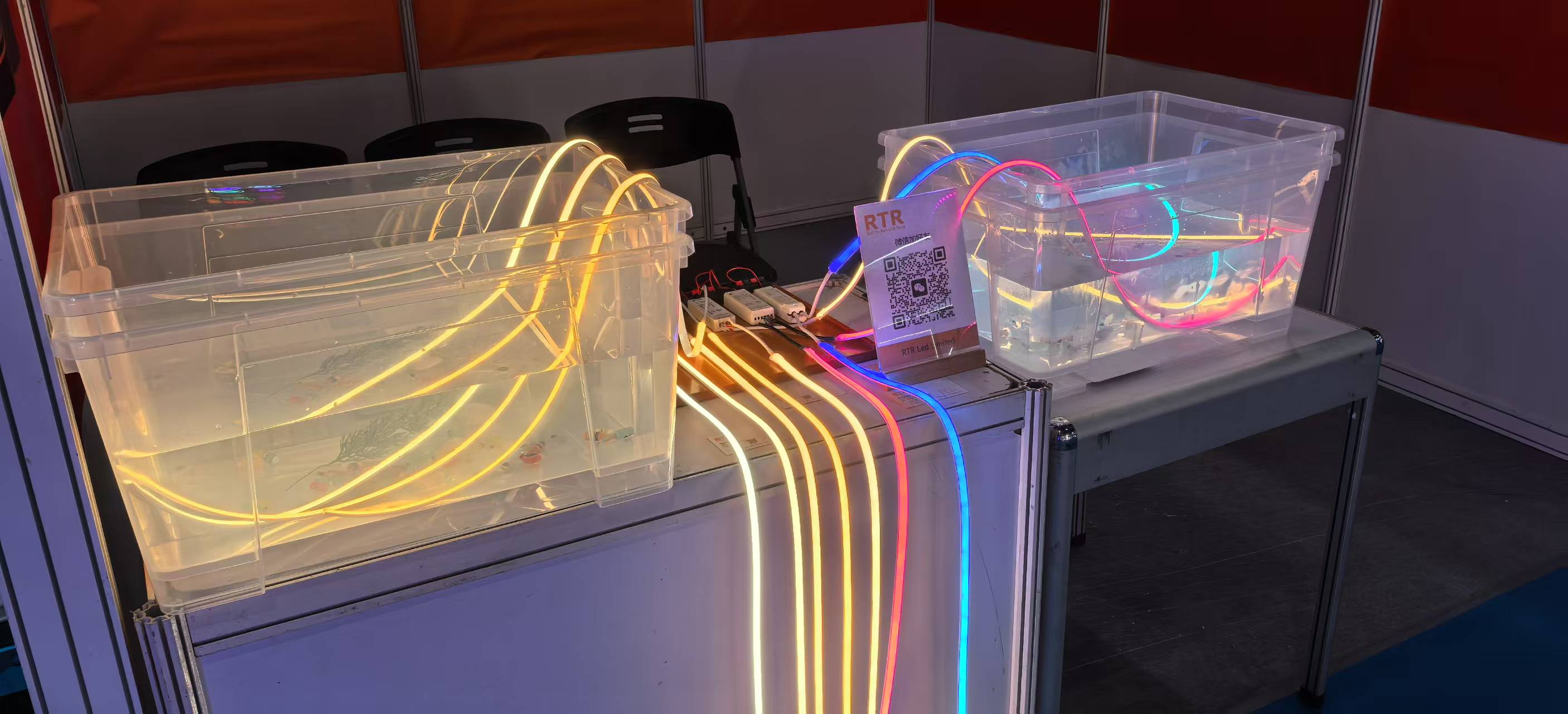 RTR LED limited showing in Guzhen outdoor lighting exhibition 2025