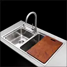 stainless kitchen sink