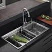 stainless kitchen sink