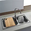 stainless kitchen sink