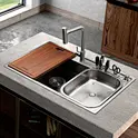stainless kitchen sink