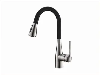 Black faucet