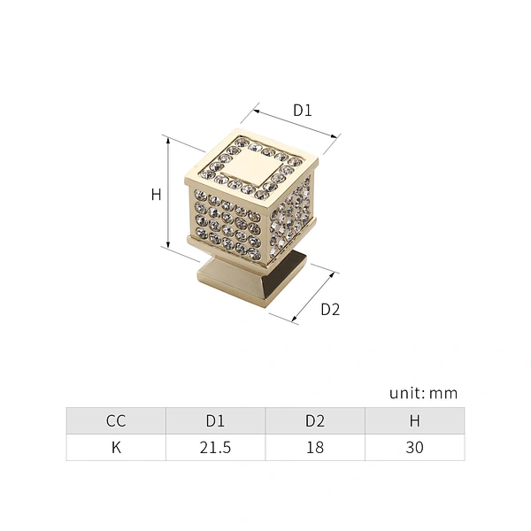 knobs crystal