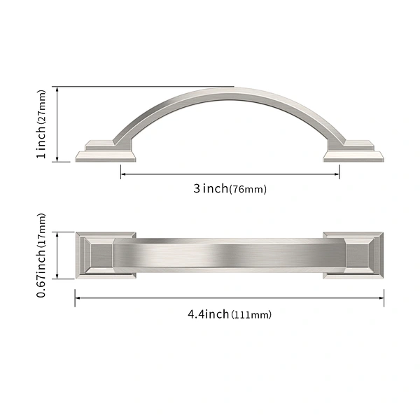 drawer zinc pull handle