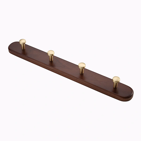 wooden coat hooks rack