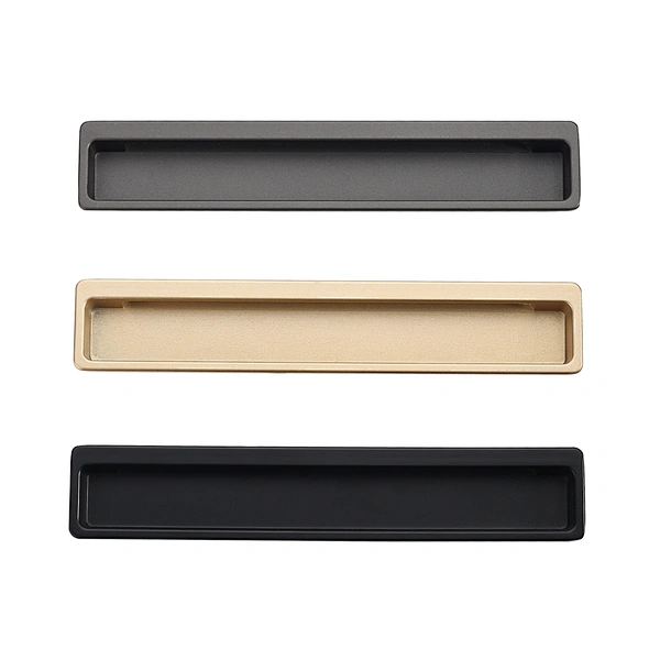 recessed cabinet pulls