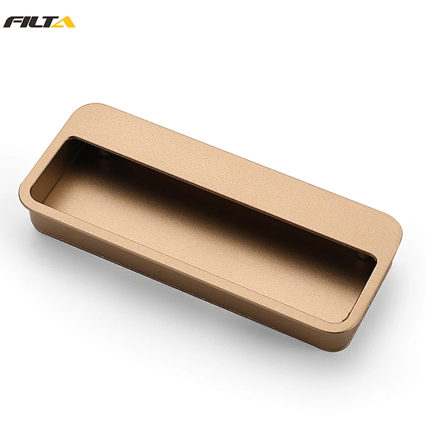 recessed door handles