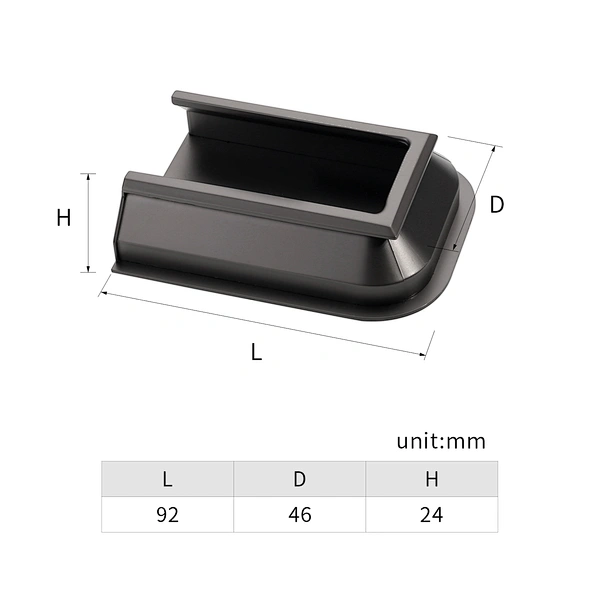 recessed kitchen cabinet handles