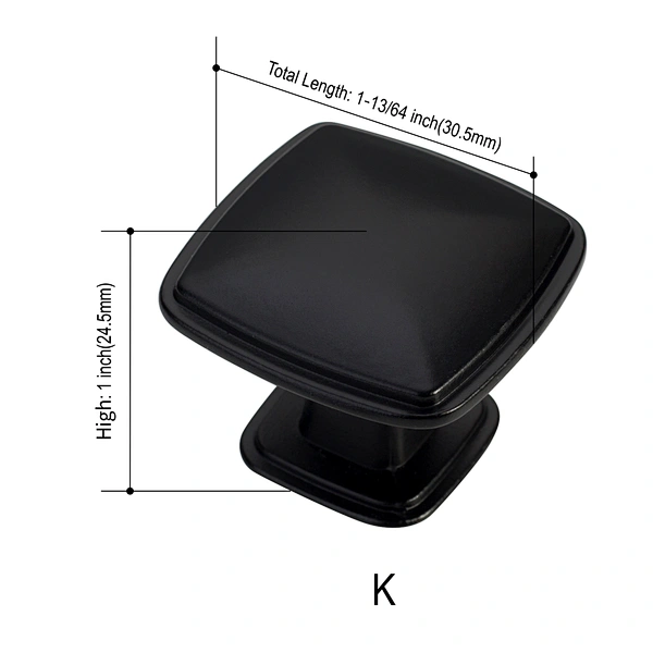 zinc alloy handle and knob