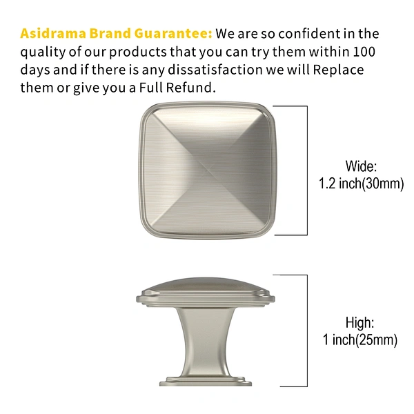 zinc alloy kitchen cabinet knob