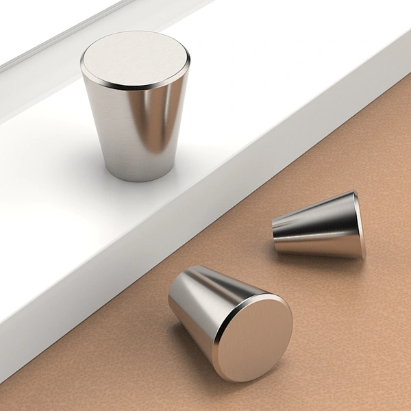 stainless steel furniture knob