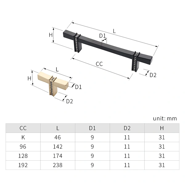 bedroom furniture drawer pulls