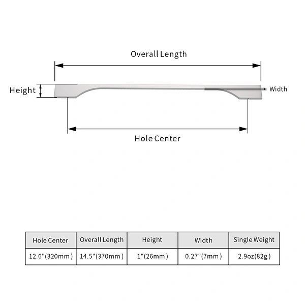 zinc handle kitchen cabinet handle