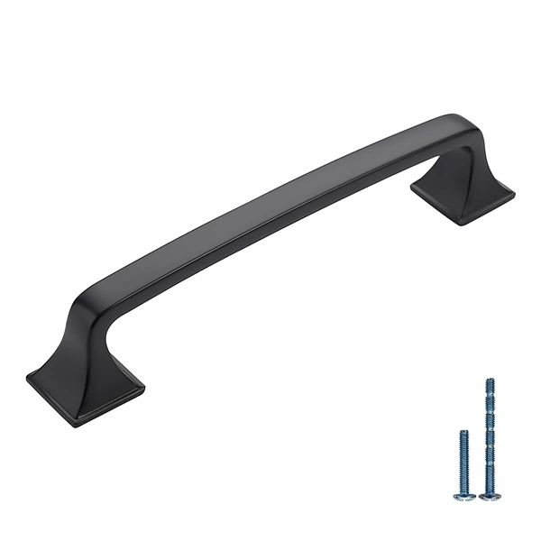 wooden zinc alloy cabinet handle