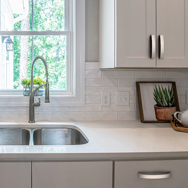 zinc drawer pull handle