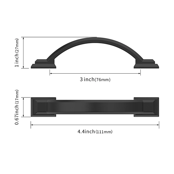 drawer zinc pull handle