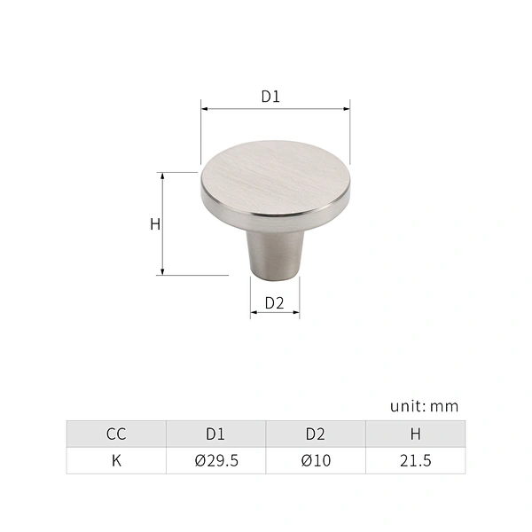 brushed nickel