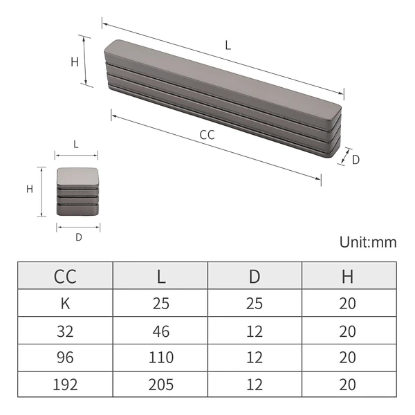 popular metal modern kitchen cabinet handles