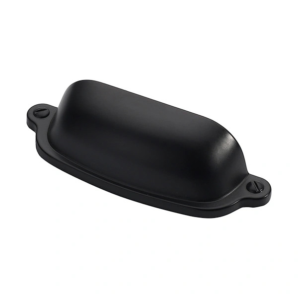 black cabinet handles