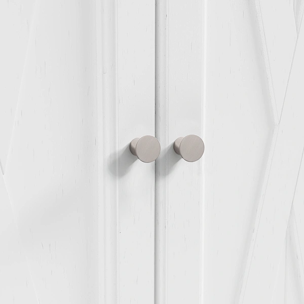satin nickel cabinet knob